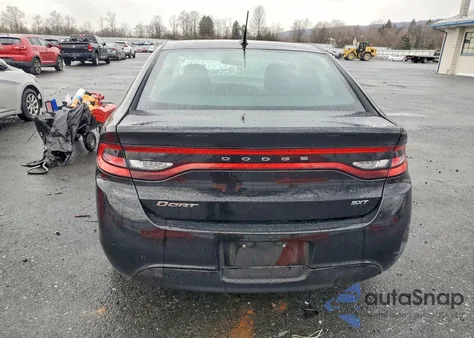 2013 Dodge Dart Sxt из США, поврежденный, VIN 1C3CDFBA3DD302556